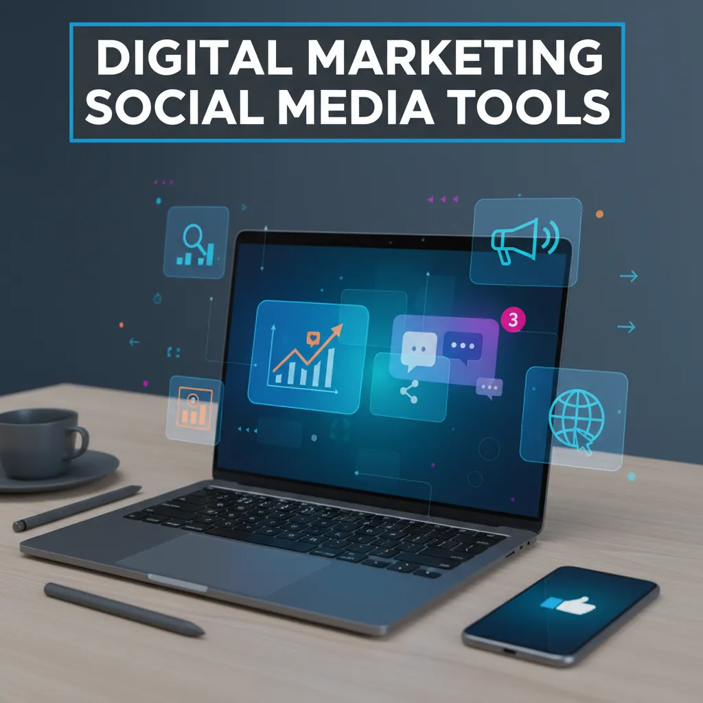 Digital marketing social media tools