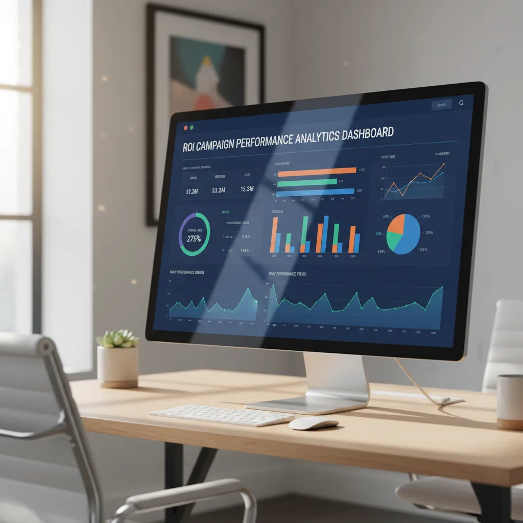 ROI campaign performance analytics dashboard