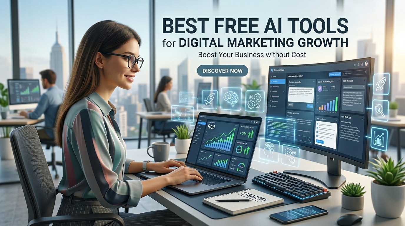 Best Free AI Tools for Digital Marketing Growth
