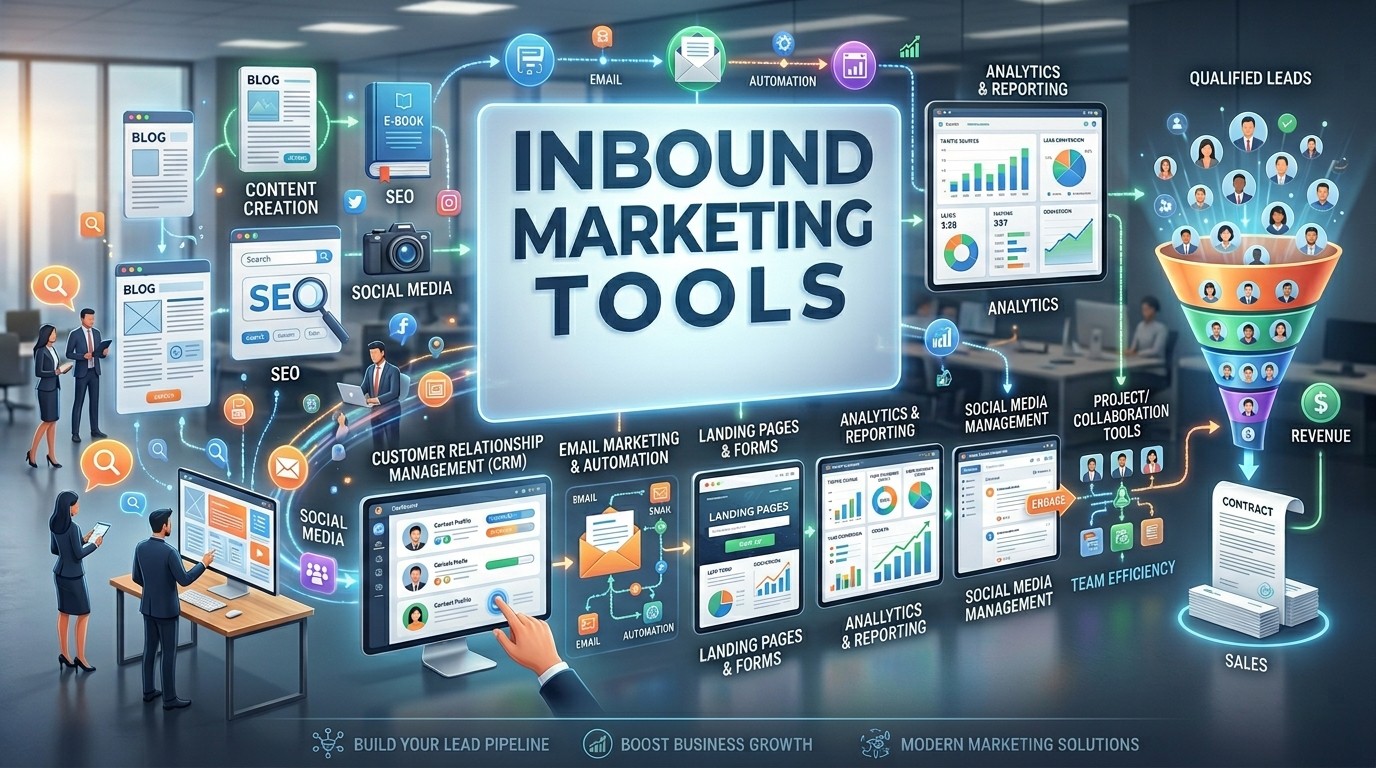 Essential Inbound Marketing Tools for Lead Gen
