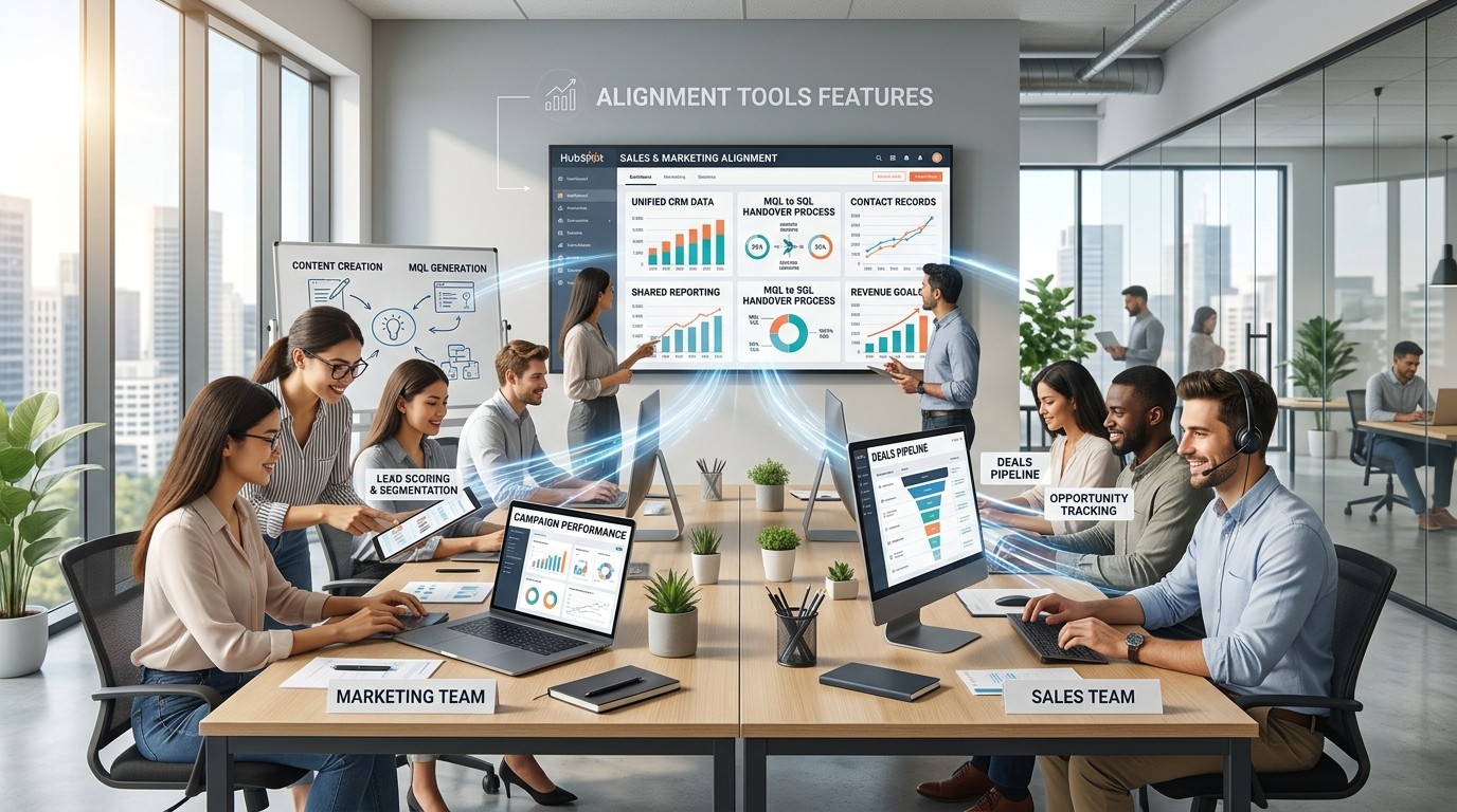 Hubspot Sales Marketing Alignment Tools Features