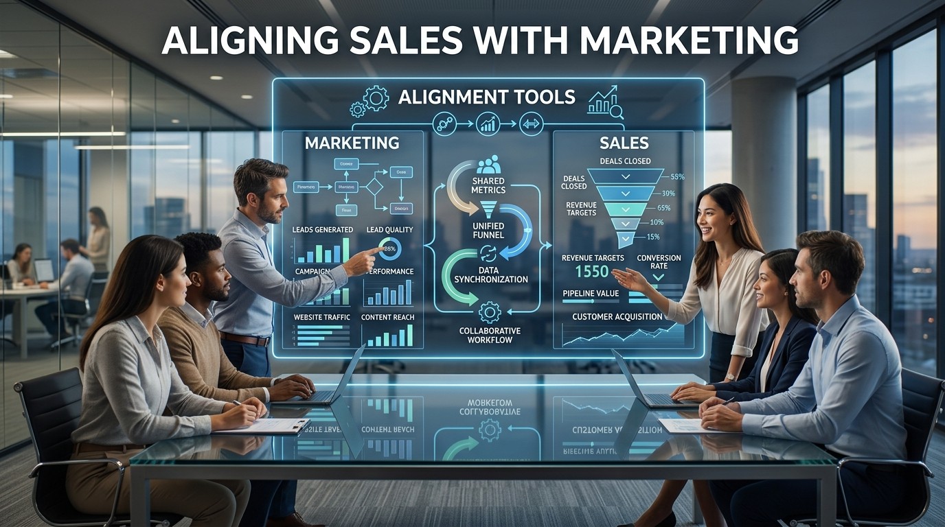Aligning Sales with Marketing Alignment Tools