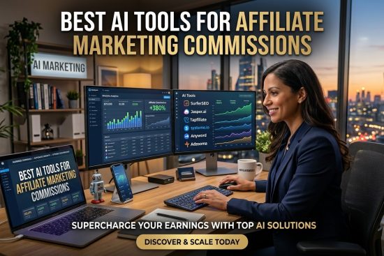 Best AI Tools for Affiliate Marketing Commissions