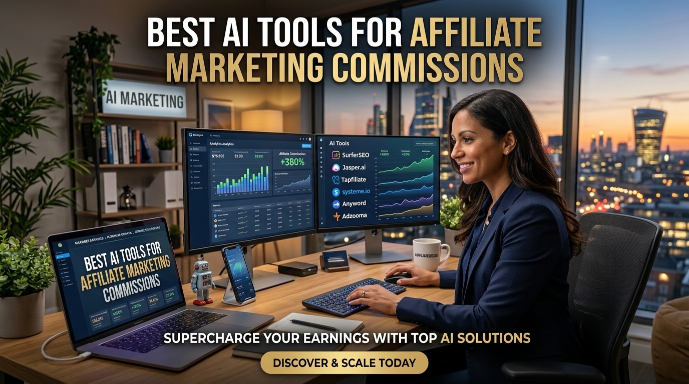 Best AI Tools for Affiliate Marketing Commissions