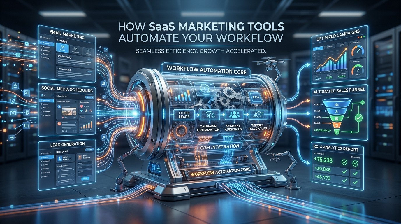 How SaaS Marketing Tools Automate Your Workflow