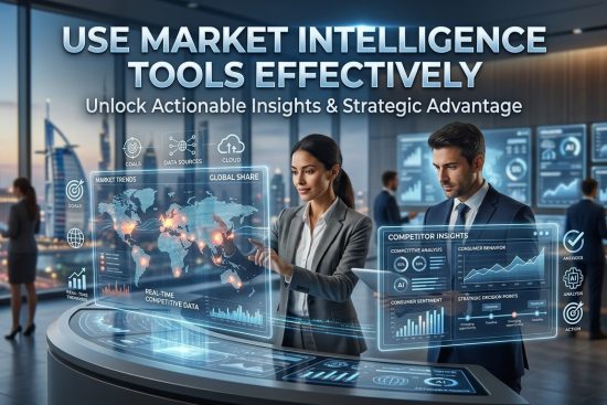 How to Use Market Intelligence Tools Effectively