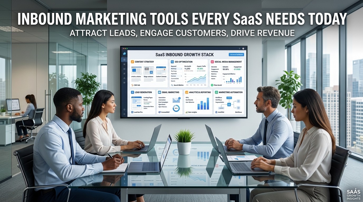 Inbound Marketing Tools Every SaaS Needs Today