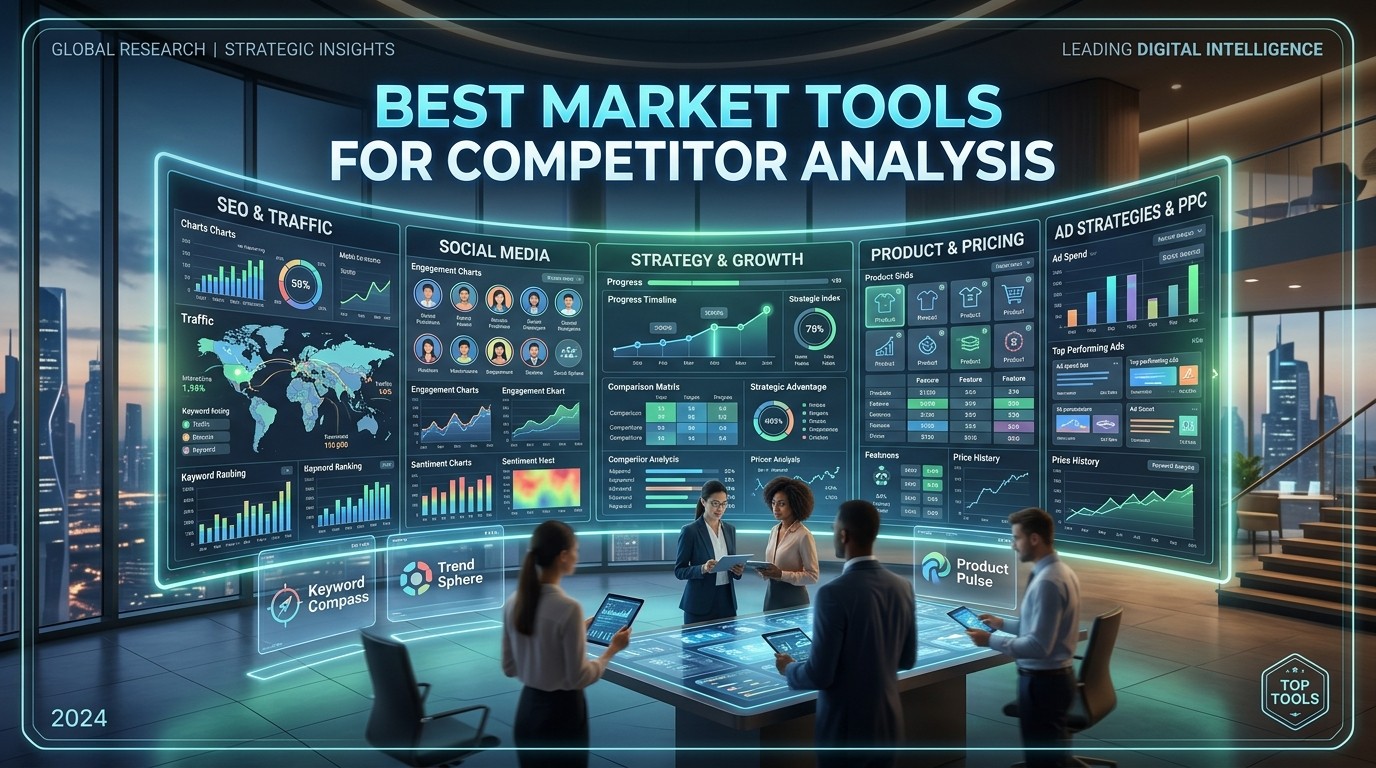 Best Market Tools Research for Competitor Analysis