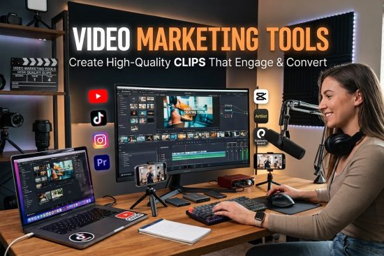Video Marketing Tools to Create High Quality Clips