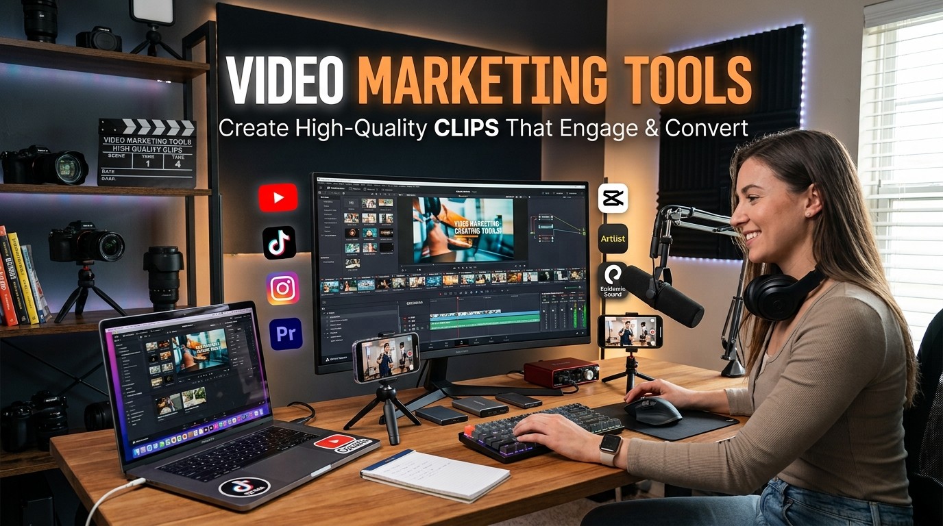 Video Marketing Tools to Create High Quality Clips